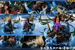 Seven Warlords of the Sea Series 004 Sitting Dracule Mihawk - ONE PIECE Resin Statue - Wake Studio