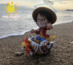 Shaking Boat Monkey D Luffy - ONE PIECE Resin Statue - sun Studio