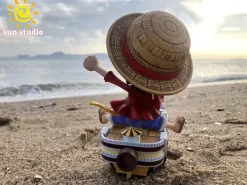 Shaking Boat Monkey D Luffy - ONE PIECE Resin Statue - sun Studio