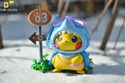 Shark Cosplay Pikachu - Pokemon Resin Statue - DM Studios