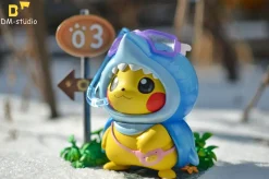 Shark Cosplay Pikachu - Pokemon Resin Statue - DM Studios