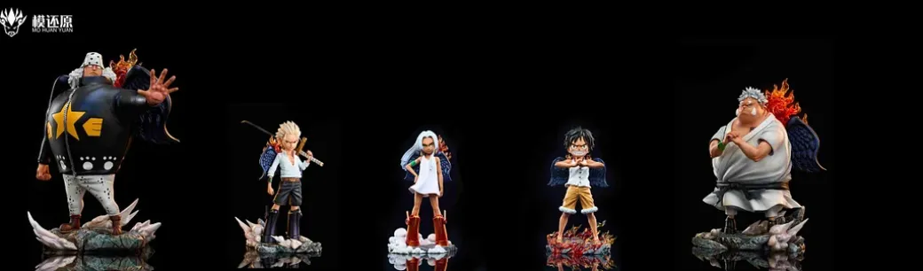 S-Hawk & S-Shark & S-Bear - ONE PIECE Resin Statue - MoHuanYuan Studios