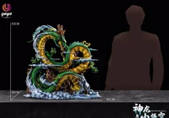 Shenron & Little Son Goku with LED - Dragon Ball Resin Statue - YOYO-Studios