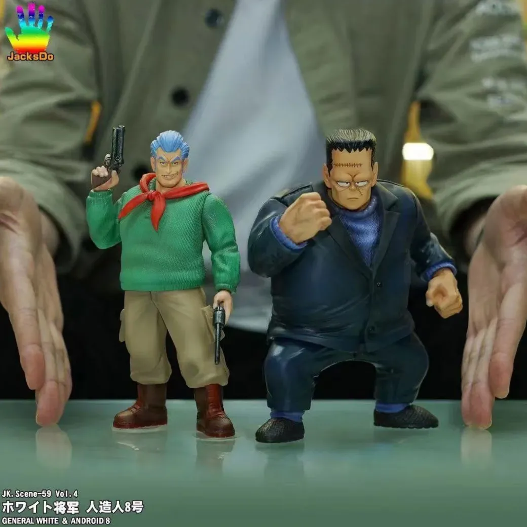 SHF & HG Scale General White & Android 8 - Dragon Ball Resin Statue - JacksDo Studios