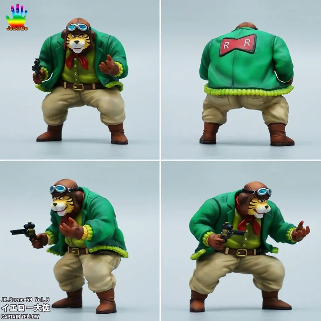 SHF & HG Scale Red Ribbon Army Member Vol.6 Colonel Silver & Colonel Silver - Dragon Ball Resin Statue - JacksDo Studios