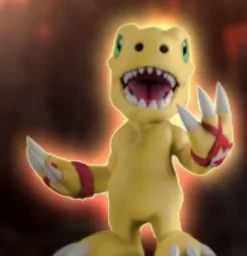 Shine Greymon & Savers Agumon - Digimon Statue - Alpha Studio