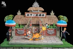 Silhouette Moment Series First Battle of Chiaotzu & Krillin - Dragon Ball Resin Statue - ShenYin Studio