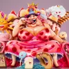 Sitting Big Mom Charlotte Linlin - ONE PIECE Resin Statue - Brain Hole Studio