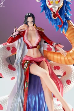 Sitting Boa Hancock - ONE PIECE Resin Statue - Brain Hole Studio