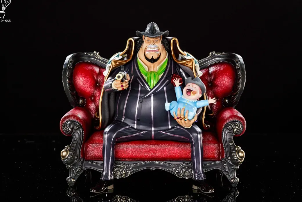 Sitting Capone Bege - ONE PIECE Resin Statue - Brain Hole Studio