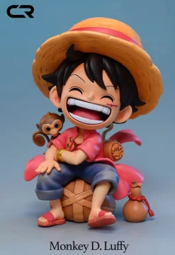 Sitting Chibi Ver. Monkey D. Luffy - ONE PIECE Resin Statue - CR-Studio