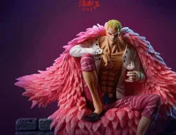 Sitting Donquixote Doflamingo - ONE PIECE Resin Statue - ShanDianMoWan Studio