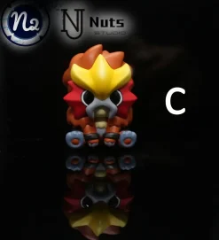 Sitting In A Row Set 2 - Pokemon Resin Statue - N2 Studios
