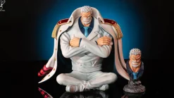Sitting Monkey D. Garp - ONE PIECE Resin Statue - Brain Hole Studio