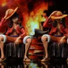 Sitting Monkey D. Luffy - ONE PIECE Resin Statue - Dream Box Studio
