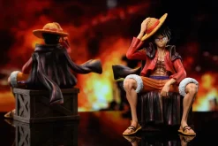 Sitting Monkey D. Luffy - ONE PIECE Resin Statue - Dream Box Studio