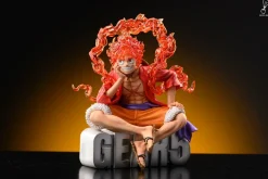 Sitting Nika Luffy - ONE PIECE Resin Statue - Brain Hole Studio