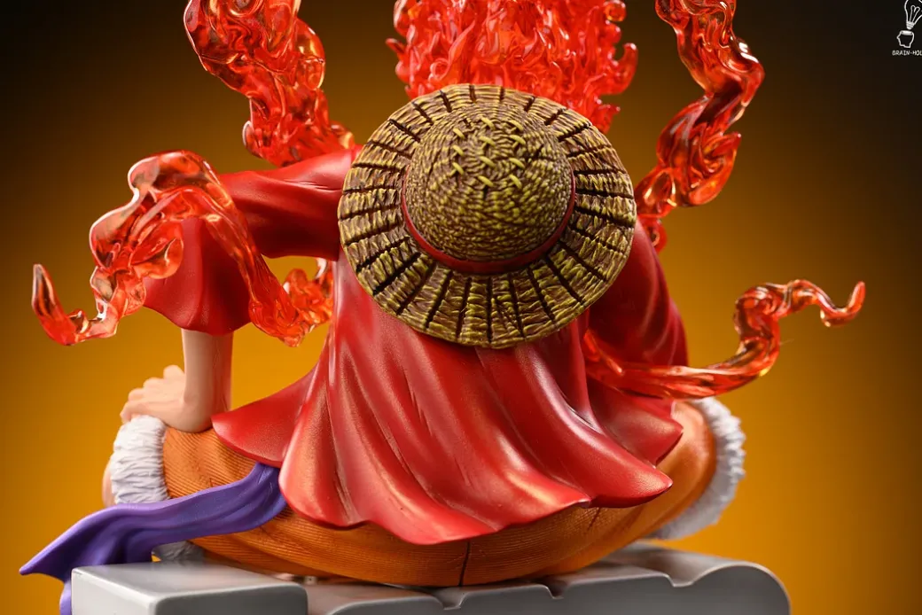 Sitting Nika Luffy - ONE PIECE Resin Statue - Brain Hole Studio
