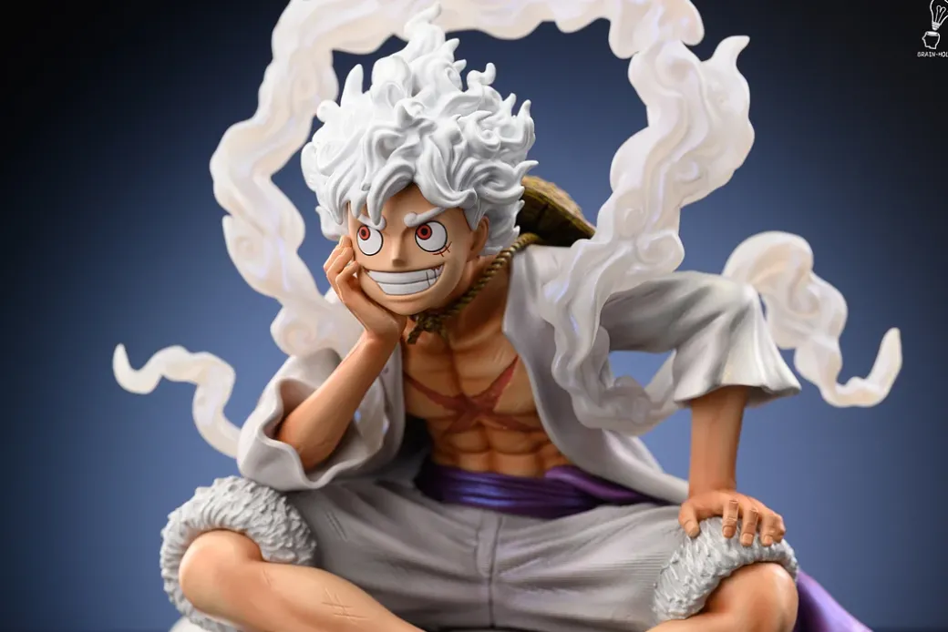Sitting Nika Luffy - ONE PIECE Resin Statue - Brain Hole Studio