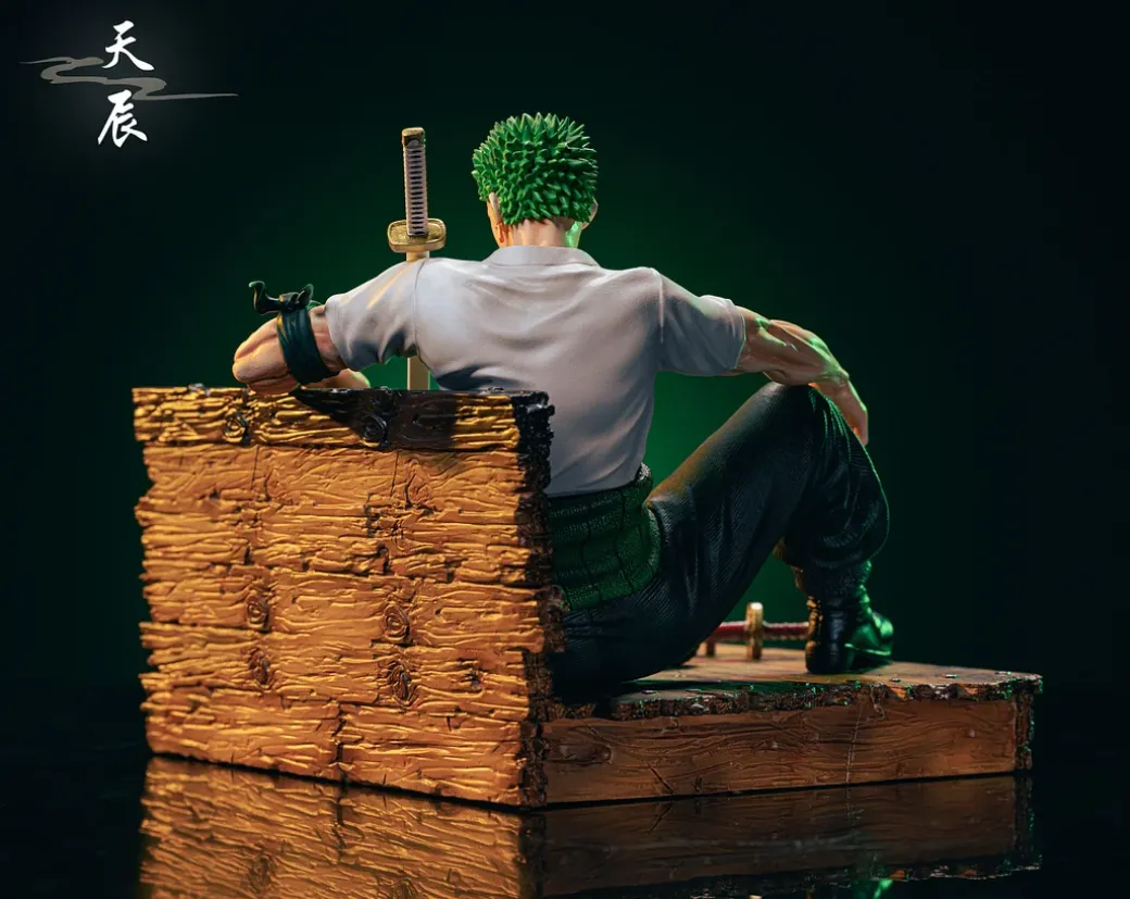 Sitting Roronoa Zoro - ONE PIECE Resin Statue - TianChen Studio