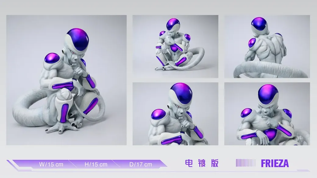 Sitting Series 006 Frieza - Dragon Ball Resin Statue - Wink Studio