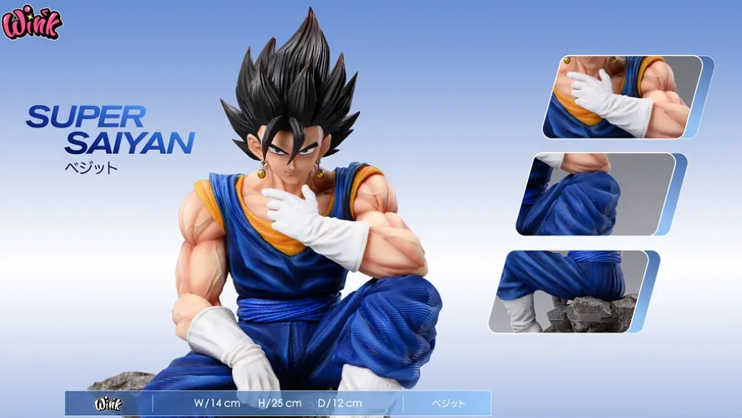 Sitting Series 005 Vegetto - Dragon Ball Resin Statue - Wink Studio