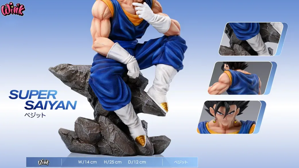 Sitting Series 005 Vegetto - Dragon Ball Resin Statue - Wink Studio