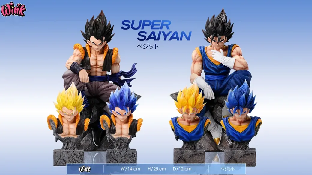 Sitting Series 005 Vegetto - Dragon Ball Resin Statue - Wink Studio