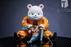 Sitting Seven Warlords of the Sea Series 002 Trafalgar D. Water Law - ONE PIECE Resin Statue - BT Studios