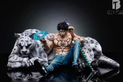 Sitting Seven Warlords of the Sea Series 002 Trafalgar D. Water Law - ONE PIECE Resin Statue - BT Studios