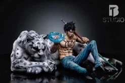Sitting Seven Warlords of the Sea Series 002 Trafalgar D. Water Law - ONE PIECE Resin Statue - BT Studios