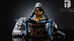 Sitting Seven Warlords of the Sea Series 002 Trafalgar D. Water Law - ONE PIECE Resin Statue - BT Studios
