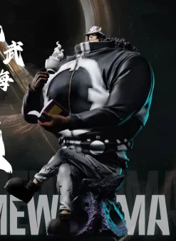 Sitting Seven Warlords of the Sea Series 003 Bartholemew Kuma  - ONE PIECE Resin Statue - BT Studios
