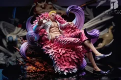 Sitting Seven Warlords of the Sea Series 007 Donquixote Doflamingo - ONE PIECE Resin Statue - BT Studios