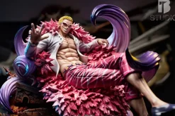 Sitting Seven Warlords of the Sea Series 007 Donquixote Doflamingo - ONE PIECE Resin Statue - BT Studios