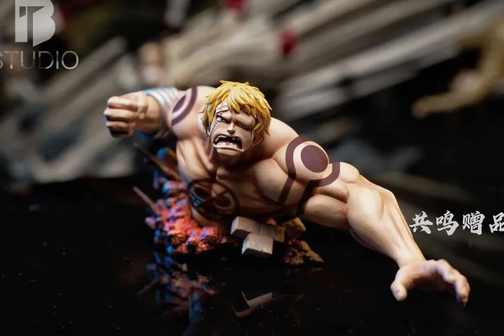 Sitting Seven Warlords of the Sea Series 007 Donquixote Doflamingo - ONE PIECE Resin Statue - BT Studios