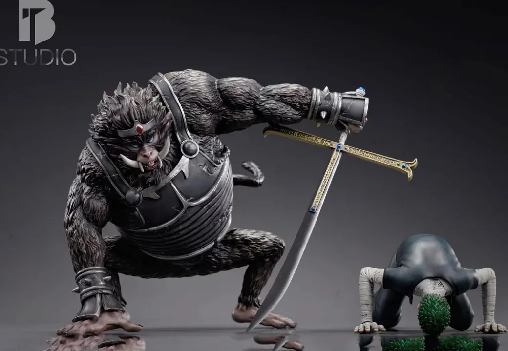 Sitting Seven Warlords of the Sea Series 005 Dracule Mihawk - ONE PIECE Resin Statue - BT Studios