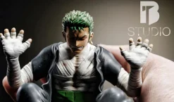 Sitting Seven Warlords of the Sea Series 005 Dracule Mihawk - ONE PIECE Resin Statue - BT Studios
