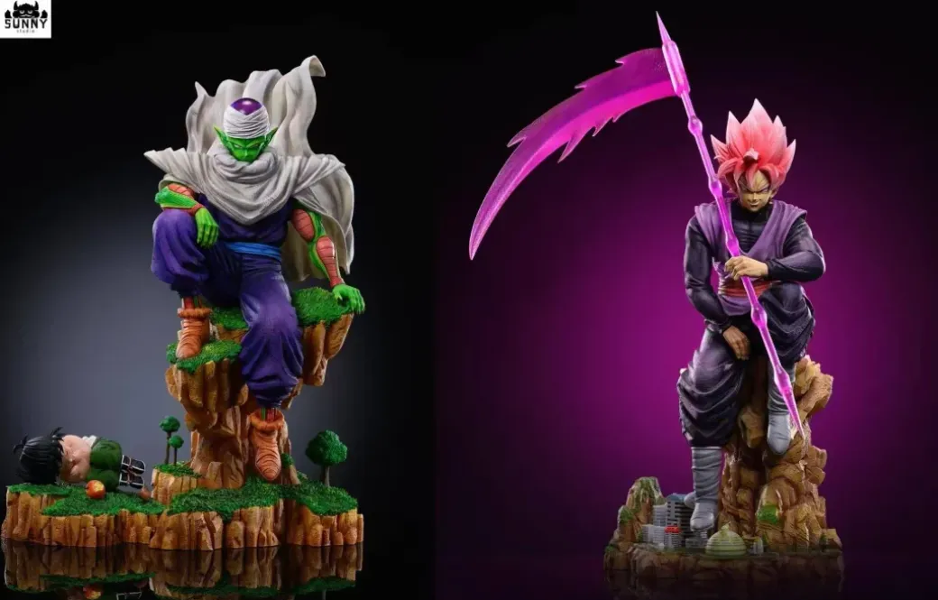 Sitting Super Saiyan Rose Son Goku - Dragon Ball Resin Statue - Sunny Studio