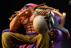 Sitting Whitebeard Edward Newgate - ONE PIECE Resin Statue - Brain Hole Studio