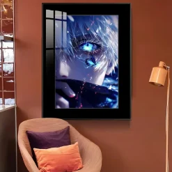 Six Eyes Satoru Gojo Decorative Painting - Jujutsu Kaisen Decorative Painting - JuZi Studio