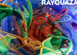 Sky Battle Rayquaza with LED - Pokemon Resin Statue - PCHouse Studios