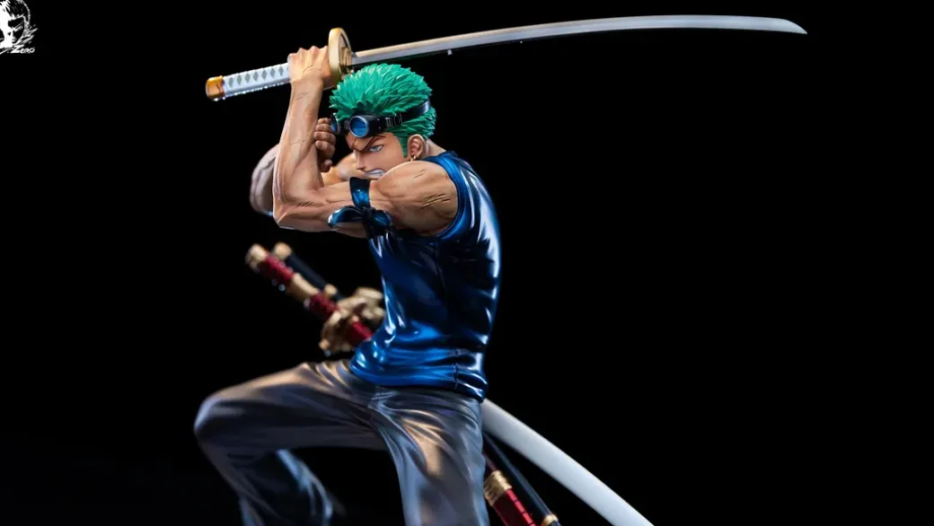 Sky Piea Roronoa Zoro Sanjuroku Pound Ho - ONE PIECE Resin Statue - LvZaoTou Studio