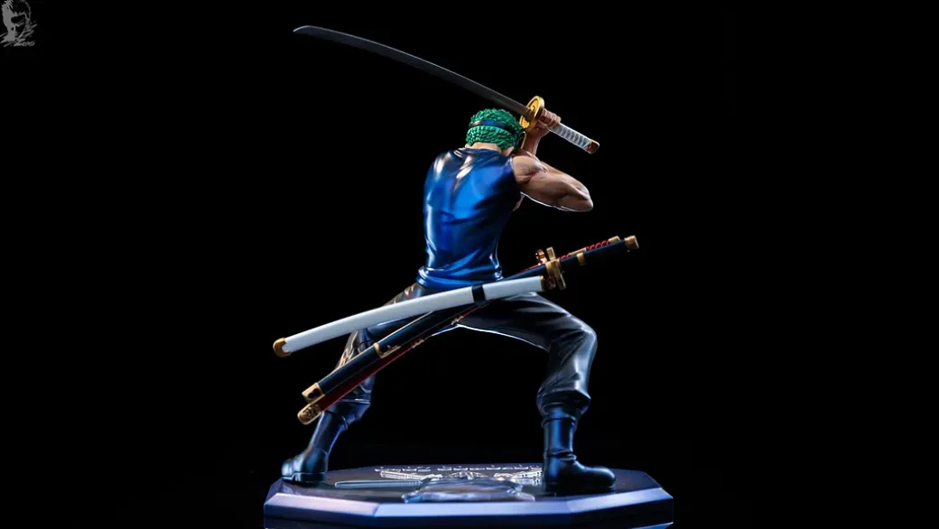 Sky Piea Roronoa Zoro Sanjuroku Pound Ho - ONE PIECE Resin Statue - LvZaoTou Studio