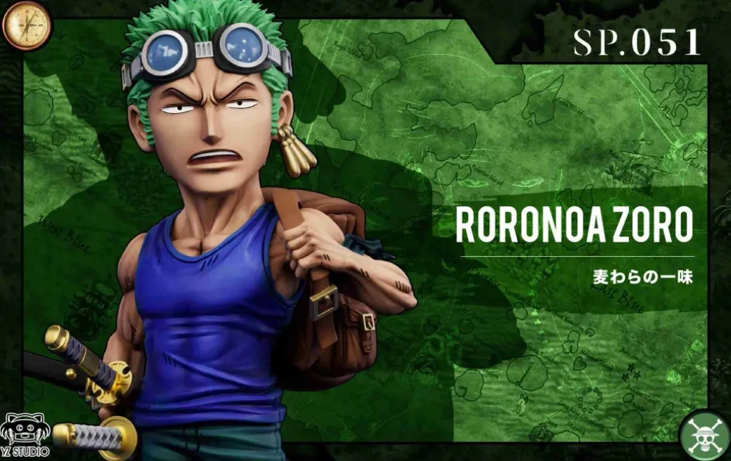 Skypiea Series Roronoa Zoro - ONE PIECE Statue - YZ Studios