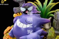 Sleeping Series 009 Gengar Family - Pokemon Resin Statue - DM Studios