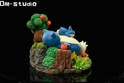 Sleeping Series 010 Snorlax Family - Pokemon Resin Statue - DM Studios
