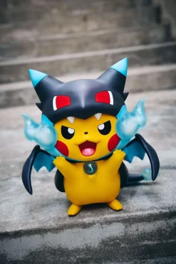 Small & 1/1 Scale Mega Charizard X Cosplay Pikachu - Pokemon Resin Statue - Unlimited Studios