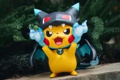 Small & 1/1 Scale Mega Charizard X Cosplay Pikachu - Pokemon Resin Statue - Unlimited Studios