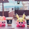 Small & Big Scale Beam & Pikachu Cosplay Kirby - Kirby Pokemon Resin Statue - Akuma Studio